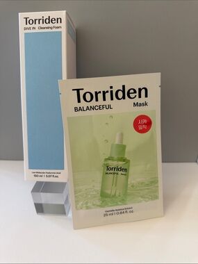 Torriden Dive In  Cleansing Foam 150ml & Balanceful Mask – Bundle